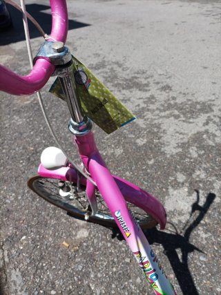 Bicicleta niña rosa