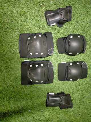 Set 3 Protecciones Oxelo Talla M Adulto