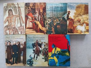 Historia de España Alfaguara. Tomos del I al VII