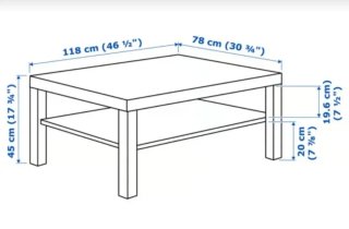 Mesa de salón madera y cristal