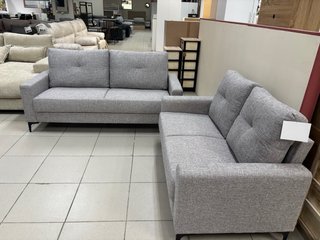 Sofá 3 y 2 plazas gris