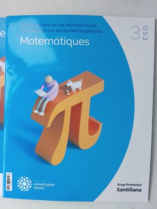 Libro matemáticas + cuaderno 3 eso nuevos