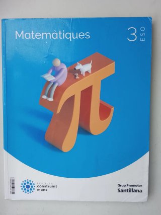 Libro matemáticas + cuaderno 3 eso nuevos