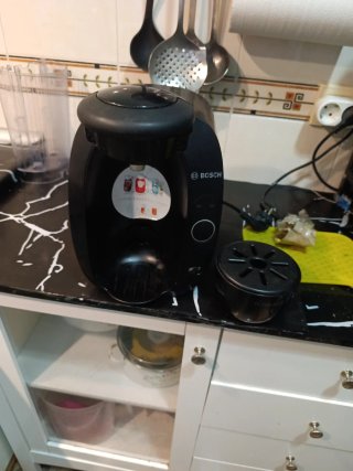 Cafetera Bosch Tassimo Negra PACK ELECTRODOMÉSTICO