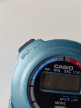 Cronómetro Casio HS-30 Azul. Sin pila.