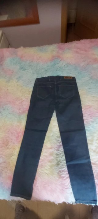 Pantalón vaquero Massimo Dutti Mujer Azul