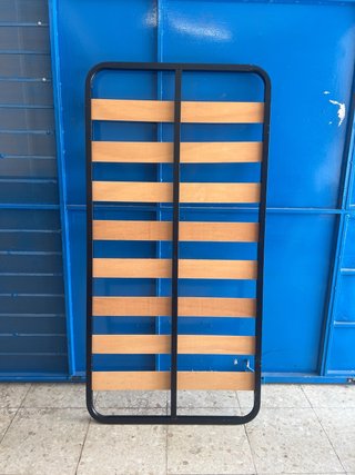 Somier 90cm Metal y Madera