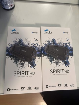 A ESTRENAR Cardo Spirit HD Intercomunicador Moto