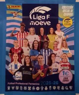 Álbum cromos Liga F 2025-26