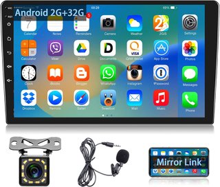 Radio coche Android GPS Bluetooth 9"