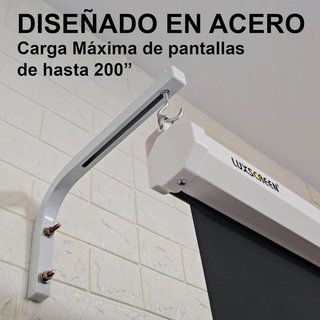 Soporte universal pared pantalla proyección 28cm