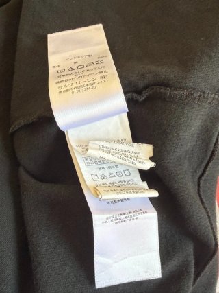 Polo Ralph Lauren T Shirt Uomo XL Cotone Nero
