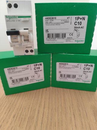 1u Dpn vigi 2p 10A Diferencial Automático Schneide