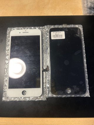 Pantalla iPhone 7 Plus Negra/Blanca