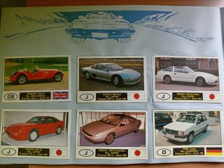 Álbum AUTOCOLOR de Cromos Coches Años 80-90 de segunda mano por 22