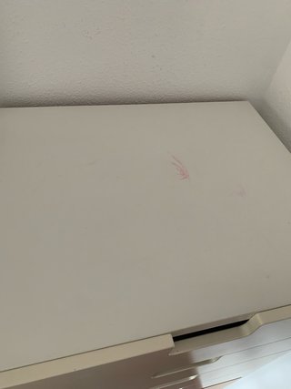 Cómoda Ikea 6 cajones blanca y madera