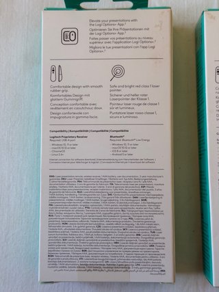 Logitech R500s Presenter Láser Clase 1