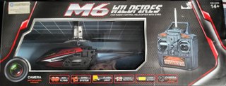 HELICOPTERO A ESTRENAR  RC M6 Wildfires con Cámara
