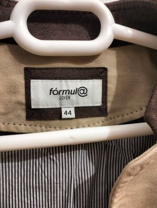 Chaqueta Formul@ Beige Talla 44