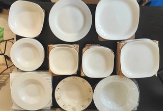 Lote Vajilla BergHOFF Porcelana Blanca