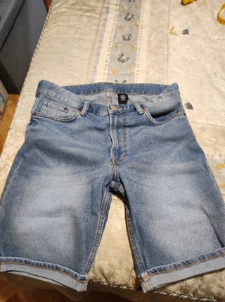 Pantalón corto vaquero niño H&M Talla 170