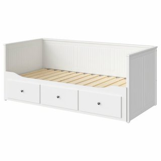 Cama nido blanca con 2 colchones como nueva