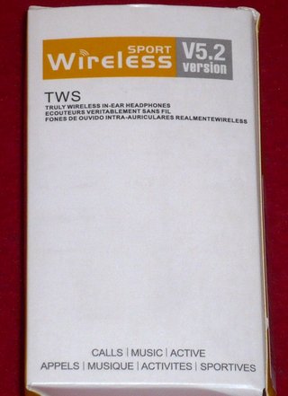 Auriculares Bluetooth TWS V5.2 Sport Negros