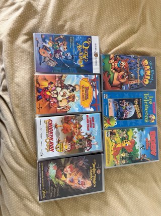 Pack Películas VHS Disney