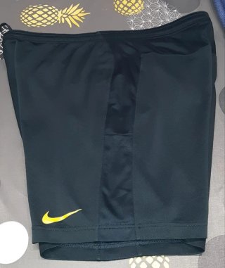 Pantalón Corto Nike FC Barcelona Negro Dorado