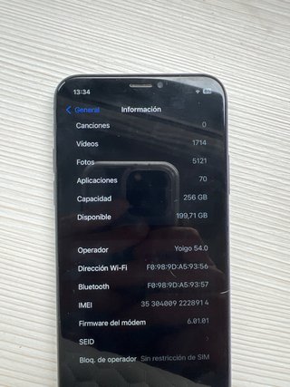 iPhone X 256GB Grigio Siderale
