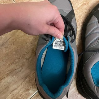 Zapatillas Trekking Quechua Talla 48 Gris/Azul