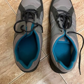 Zapatillas Trekking Quechua Talla 48 Gris/Azul