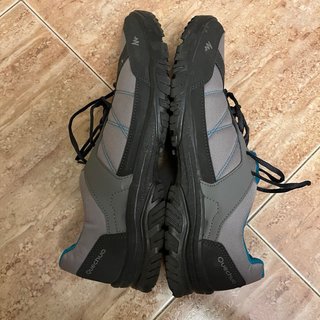 Zapatillas Trekking Quechua Talla 48 Gris/Azul
