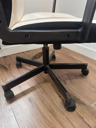 Silla de oficina Ikea Millberget blanca