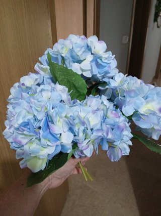 Flores Hortensias Artificiales