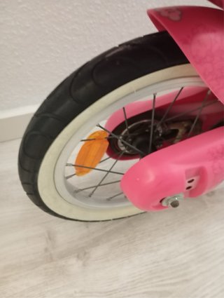 Bicicleta Infantil Niña B'Twin Rosa