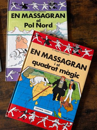 Lote, Comicsss, Tintin Massagran catalán