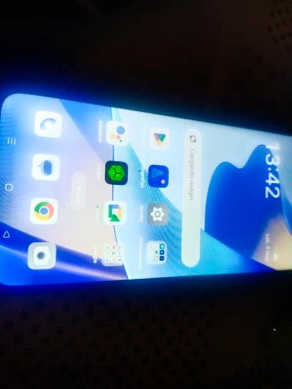 Móvil Oppo azul multicolor