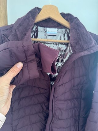 Chaqueta Columbia Morada Talla xs