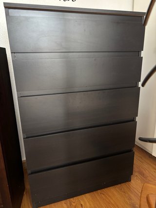 Cómoda y zapatero de madera Comoda 110x70x40