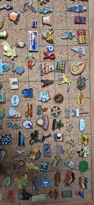 Lote de pins variados