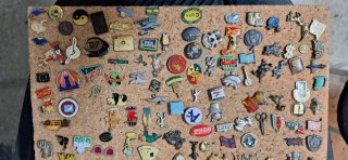 Lote de pins variados