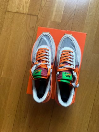Nike Sacai LDWaffle Naranja Rojo