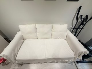 Sofá-cama IKEA blanco 2 plazas