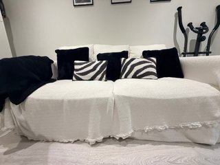 Sofá-cama IKEA blanco 2 plazas