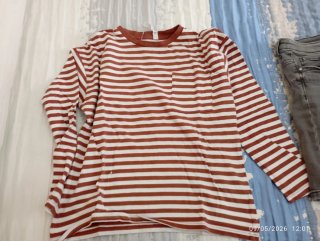 Camiseta azul manga larga 10 años