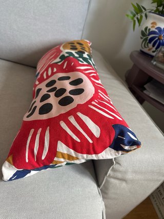 Cojín Lumbar Estampado Floral Ikea