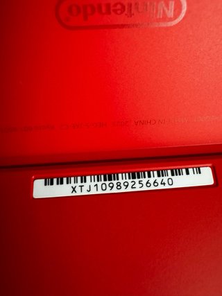 Nintendo Switch OLED Edición Mario Roja COMO NUEVA