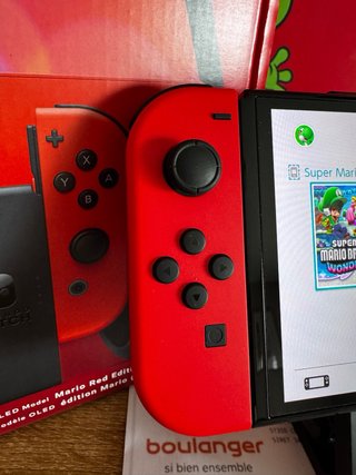 Nintendo Switch OLED Edición Mario Roja COMO NUEVA