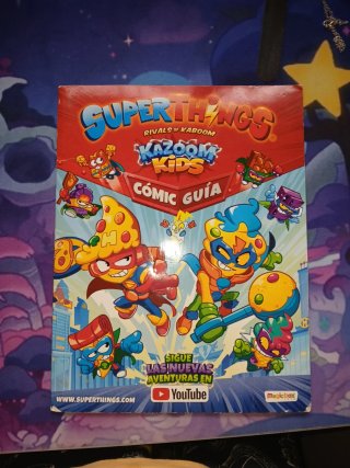 Lote de Cómics Guía de Superthings
